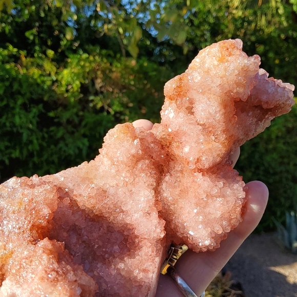 HUGE Sparkling Red Quartz Display Specimen- Collector's Grade - Picture 15 of 15
